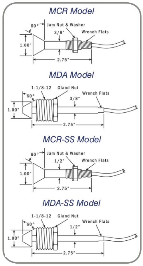 Mixer Temperature Sensors